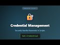 PowerShell Get-Credential: Secure Password Management Tutorial for Beginners