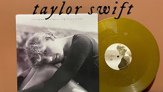 Unboxing: Taylor Swift - Cardigan + Songwriting Voice Memo | 12" Gold Colored Vinyl Single 🟡