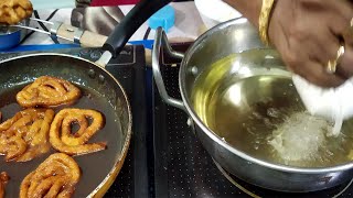 Jaggery  jalebi /వేడి వేడి బెల్లం  జిలేబీ  చేయటం  ఇంత ఈజీ నా