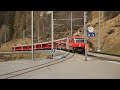 rhb rhätische bahn swiss railway chur st moritz bergun passenger u0026 freight rail adventure 3