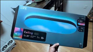 LIFX surface mount ceiling light install.