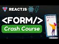 ReactJS Forms // Master the browser form component
