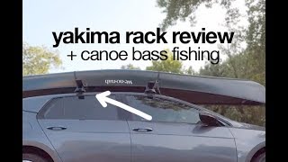 Yakima Jetstream Car Rack Review, Can It Carry A Big Canoe? (for Fishing)