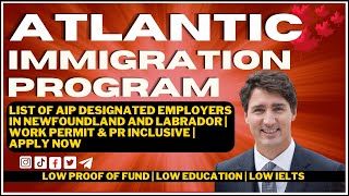 Atlantic Immigration Program: Designated Employers in NewFoundland And Labrador Canada amara \u0026 khene