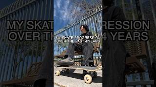 My Skate Progression Over 4 YEARS