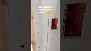 Aplicación de masilla para juntas 💪💪💪 carpintería