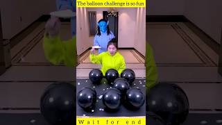 🤯the balloon challenge so fun #funny#party#facts #shorts#youtubeshorts#viral#hindifacts#decoratio#yt