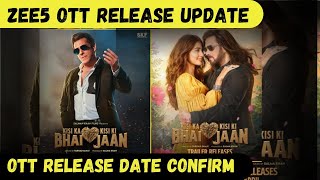 kisi ka Bhai kisi ka Jaan ott release date || confirm news