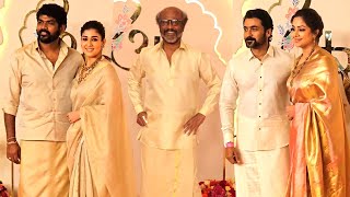 Rajinikanth, Nayanthara, Vignesh Shivan, Suirya, Jyothika, At Ambani Son Wedding | Anant \u0026 Radhika