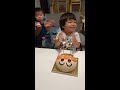 りゅうせいくん 2歳誕生日 アンパンマンケーキ