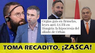 El RECADITO ENVENENADO de este diputado a Abascal por sus amistades... ¡ZASCA!