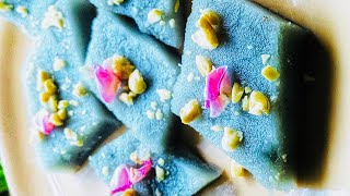 RICEWATER HALWA | BLUE PEA INFUSED