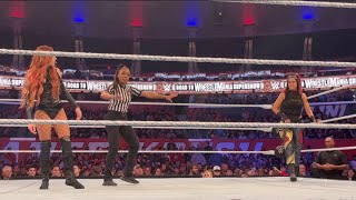Bayley vs Becky Lynch  Match - WWE Live