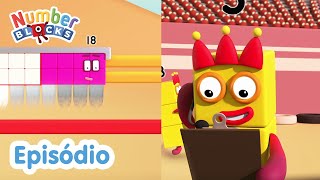 @Numberblocks em Português Brasil| Desenhos Animados | Corrida do Retângulo