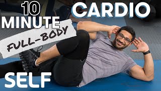 10-Minute -Body HIIT Workout at Home - No Equipment | SELF