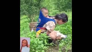 The 2 year old boy asked his kind uncle and aunt to save his younger brother