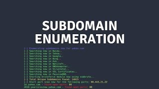 Make your own Subdomain Enumeration tool in python with Word list | Termux | Android