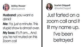 Funny Tweets From People Who Are So Done With Zoom Calls