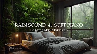 Relaxing Music with Rain Sounds in Warm Room - Relieves Stress, Anxiety and Depression