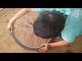 how to prepare spoke sets bike រៀបកាំកង់