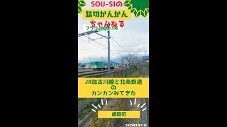 【踏切＆電車】JR加古川線、北条鉄道のカンカン（踏切）みてきたー嶋踏切ー