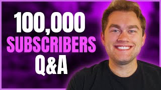100k Q&A -  Game Reviews, Advice For YouTubers, Hot Takes