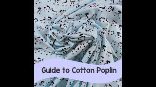 What is Cotton Poplin For?