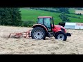 Zetor forterra 105 turning hay