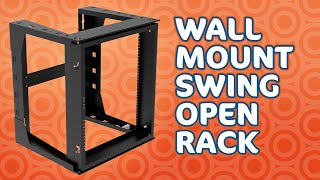 Wall Mount Swing Open Rack