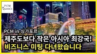 [PCM in 싱가포르] 제주도보다 작은 아시아 최강국! 비즈니스 미팅 다녀왔습니다. 퀸즈그룹은 앞으로 이렇게 됩니다. I 경제 경영 비즈니스 부자 마케팅