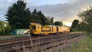 Rail stone blower at Newton st Cyres with an echoing 2 tone