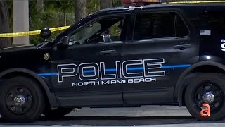 Balean a una patrulla en North Miami Beach