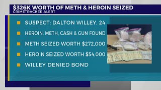 $300K+ worth of meth, heroin seized in Putnam County