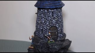 25/28mm Fully Painted Wizards Tower - Detailed review - Pegasus Hobbies - Model PEG 5252