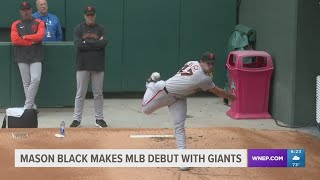 Mason Black Makes MLB Debut With The Giants