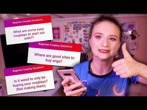 Answering Cosplay Questions for Beginners! | AnyaPanda