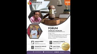 Forum Diskusi Hukum #01