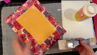 Scrappy Saturday! - Tissue Paper Scraps! - Journal Covers!