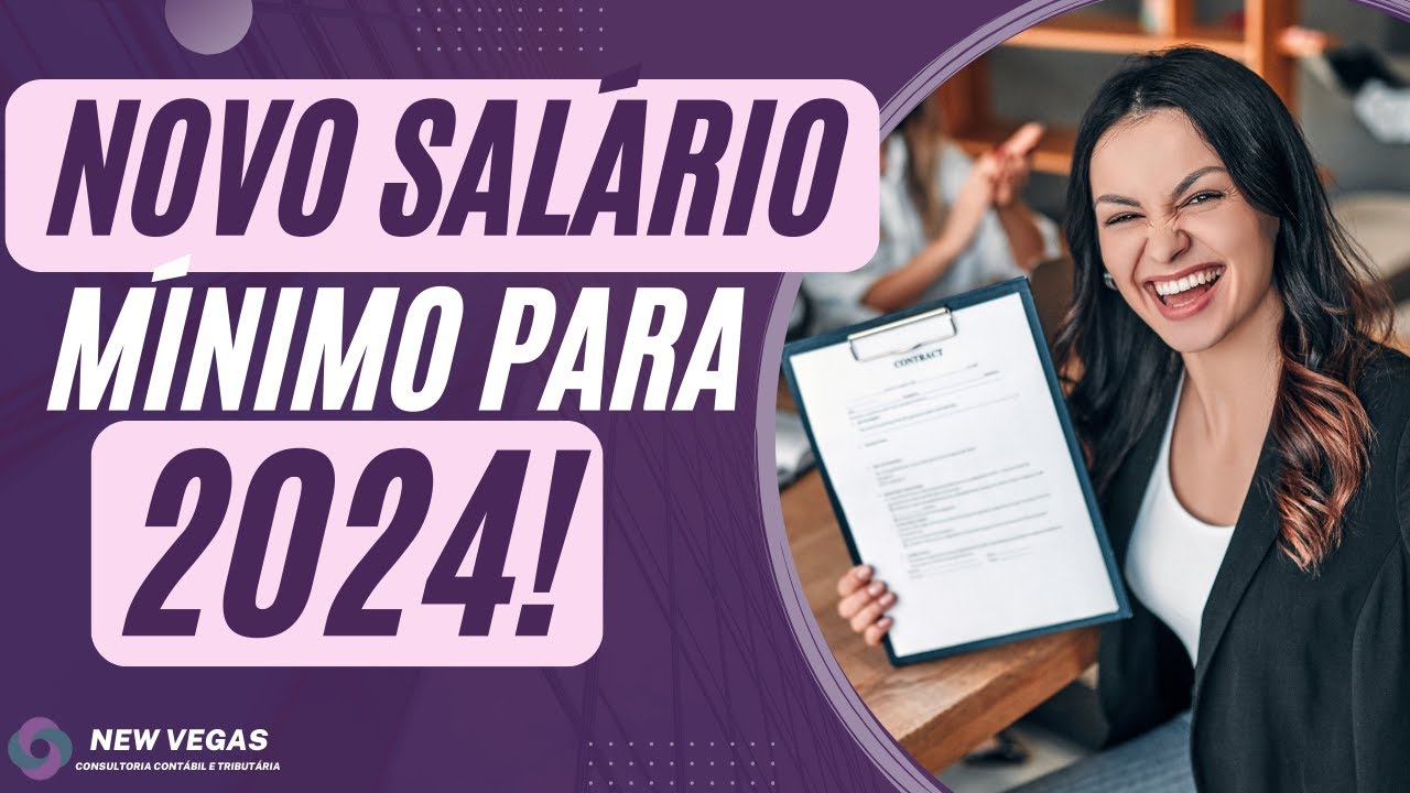 SALÁRIO MÍNIMO 2024 - YouTube