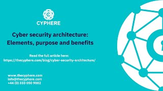 Cybersecurity Architecture: A Complete Guide to Preparing Your Organization for a Cyberattack