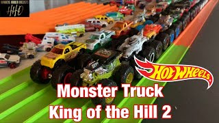 Hot Wheels Monster Trucks King of the Hill Diecast Racing Tournament 2!
