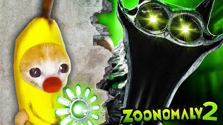 Banana Cat’s Crazy Zoonomaly Escapade: Unexpected Battles With Monster! 🐱 Banana Cat Compilation 😿