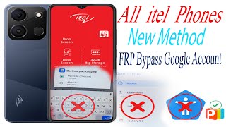 All itel phone Model: A58 [A661W] New Method | GOOGLE ACCOUNT FRP BYPASS WITHOUT PC android 12,13,14