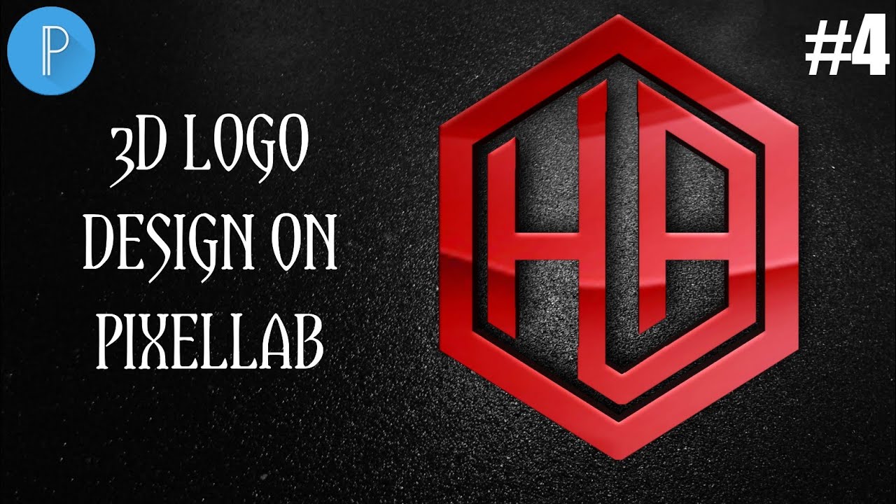 Pixellab Logo Design Tutorial I How To Make 3d Logo On Android Phone I ...