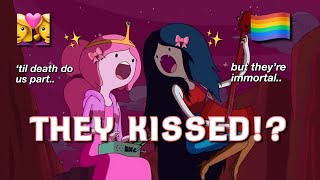 Marceline and Princess Bubblegum GAYEST moments that live in my head rent free