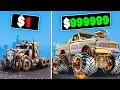 $1 to $1,000,000 Trucks in GTA 5