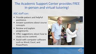 Academic Support Center Intro