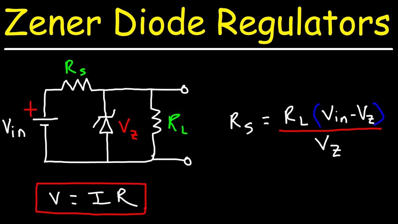 Power Zener Diodes As Voltage Regulators - Circuit Analysis ...