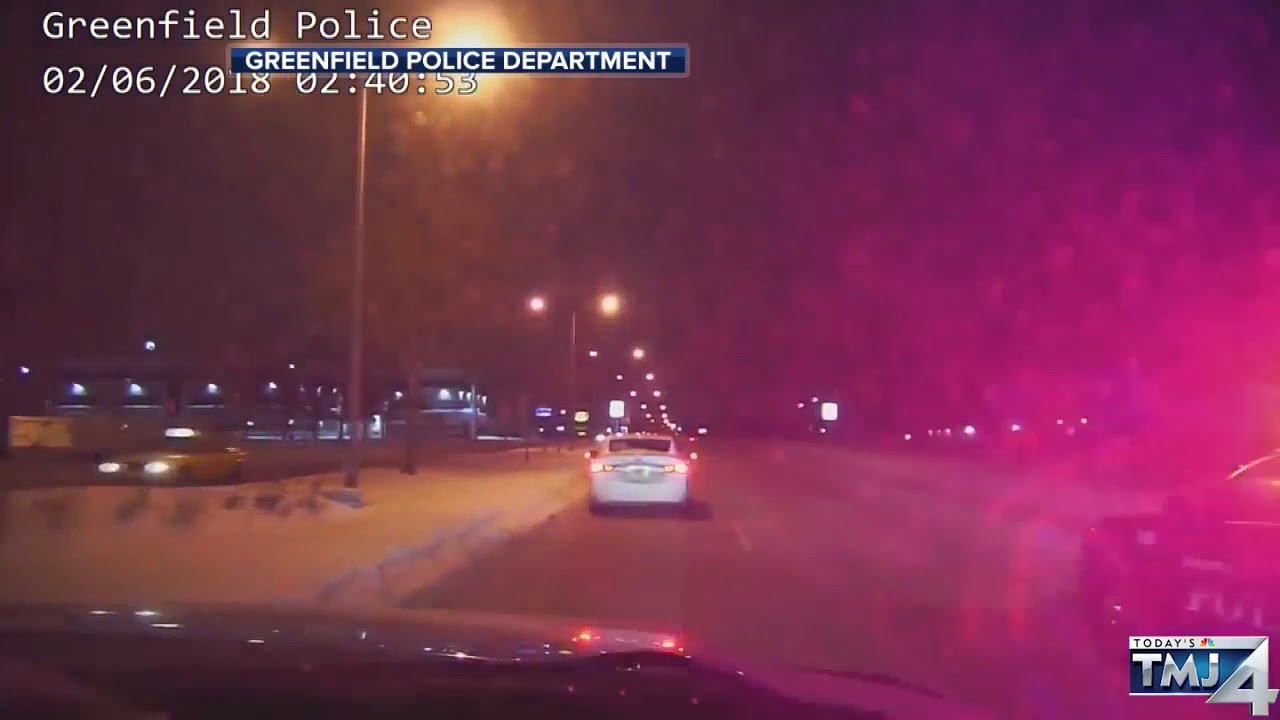 DASH CAM VIDEO: Police Chase Ends Near Mitchell Airport - YouTube