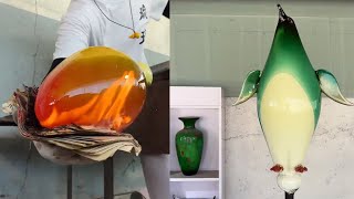 Creating an Adorable Glass Penguin: A Delightful Glassmaking Adventure! | Liulige